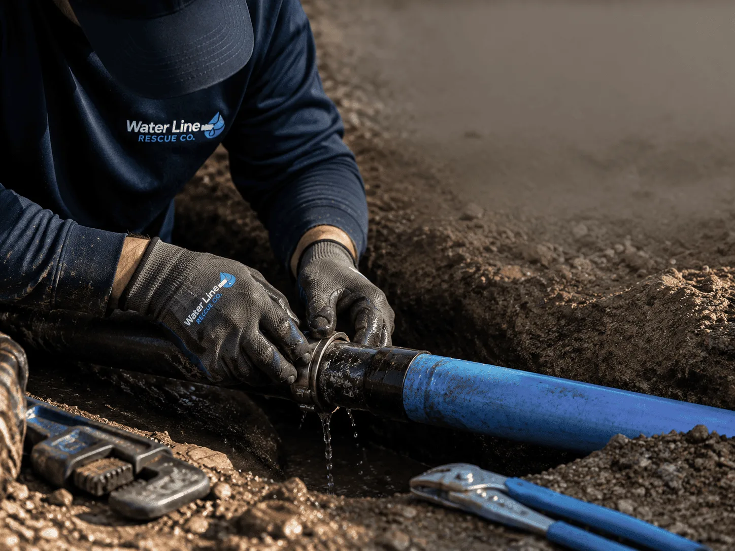 Why choose Water Line Repair in Tampa, KS
